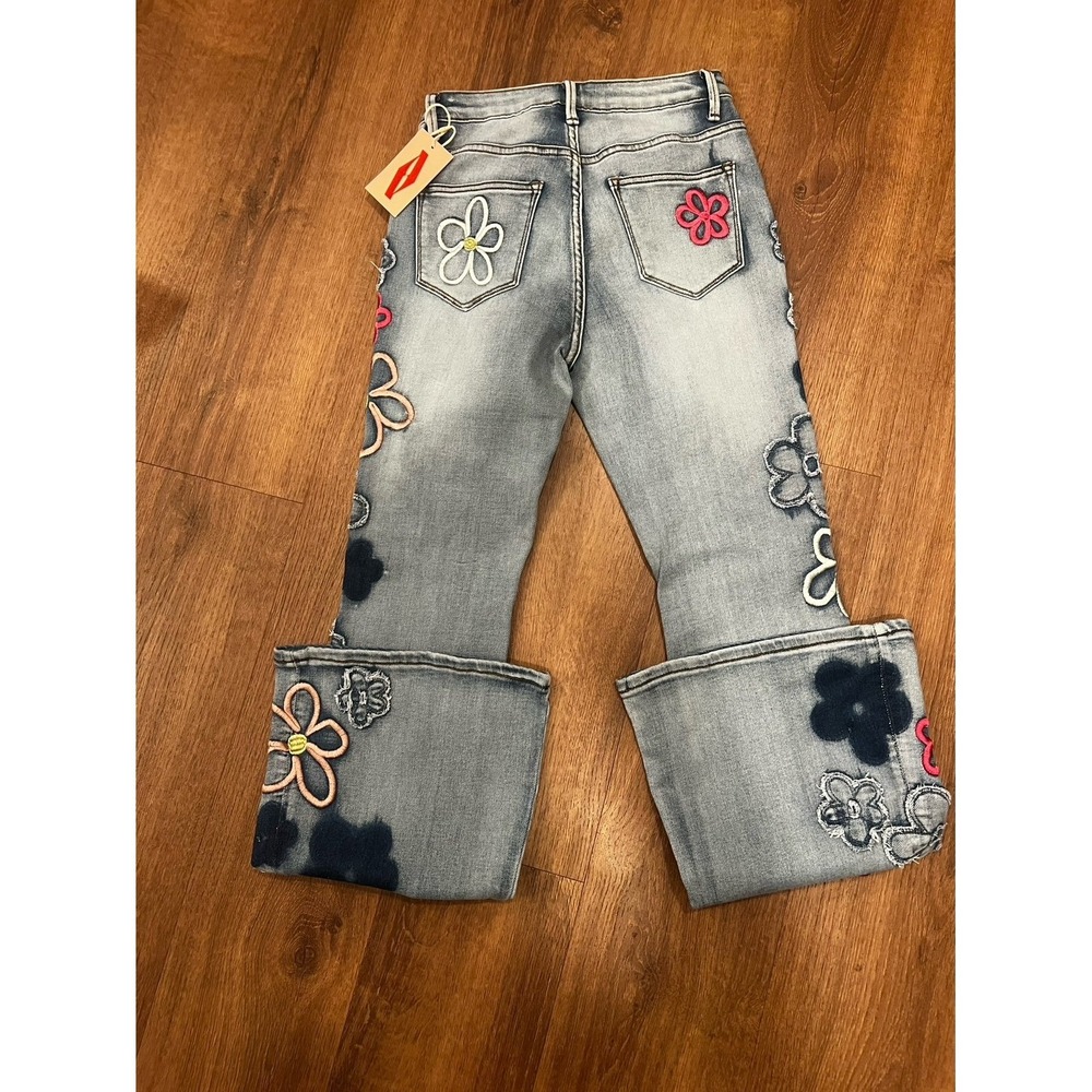 BAR by Alexa Rae Daisy Dream Floral Jeans size small NWT - Picture 4 of 9